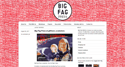 Desktop Screenshot of bigfagpress.org